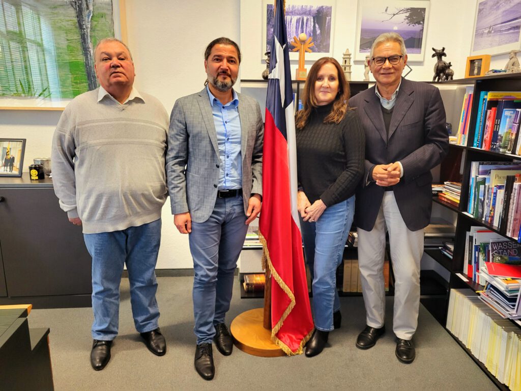 Interessanter Austausch mit Chiles Botschafterin in Berlin